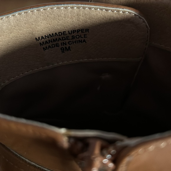 Ann Taylor Loft Riding Booties Wild Ginger Sz 9 - Picture 6 of 9